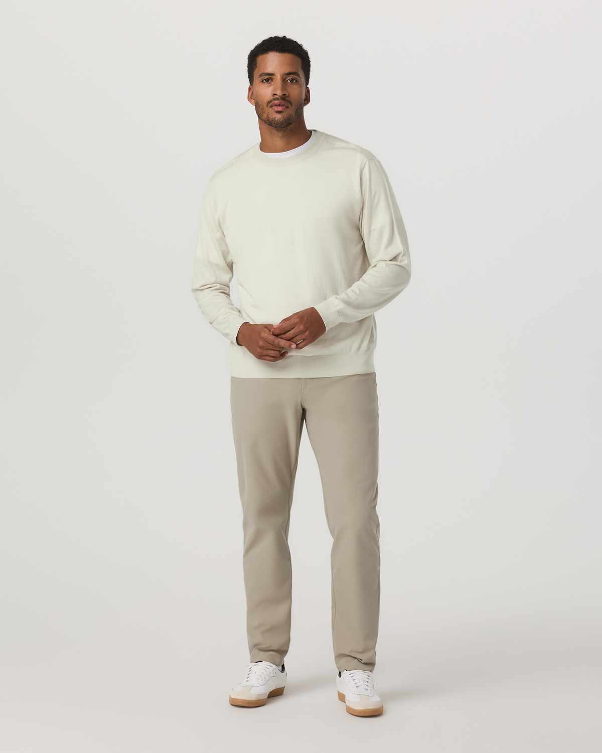 Meta Trouser Classic Fit 30" Men's Truffle Tailored Pants - Vuori