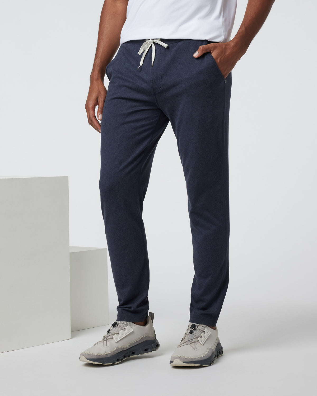 Ponto Performance Pant Men's Midnight Heather Pants - Vuori