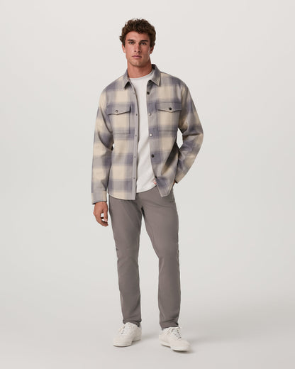 Meta Pant Athletic Slim Fit 32" Warm Grey 5-Pocket Pants - Vuori
