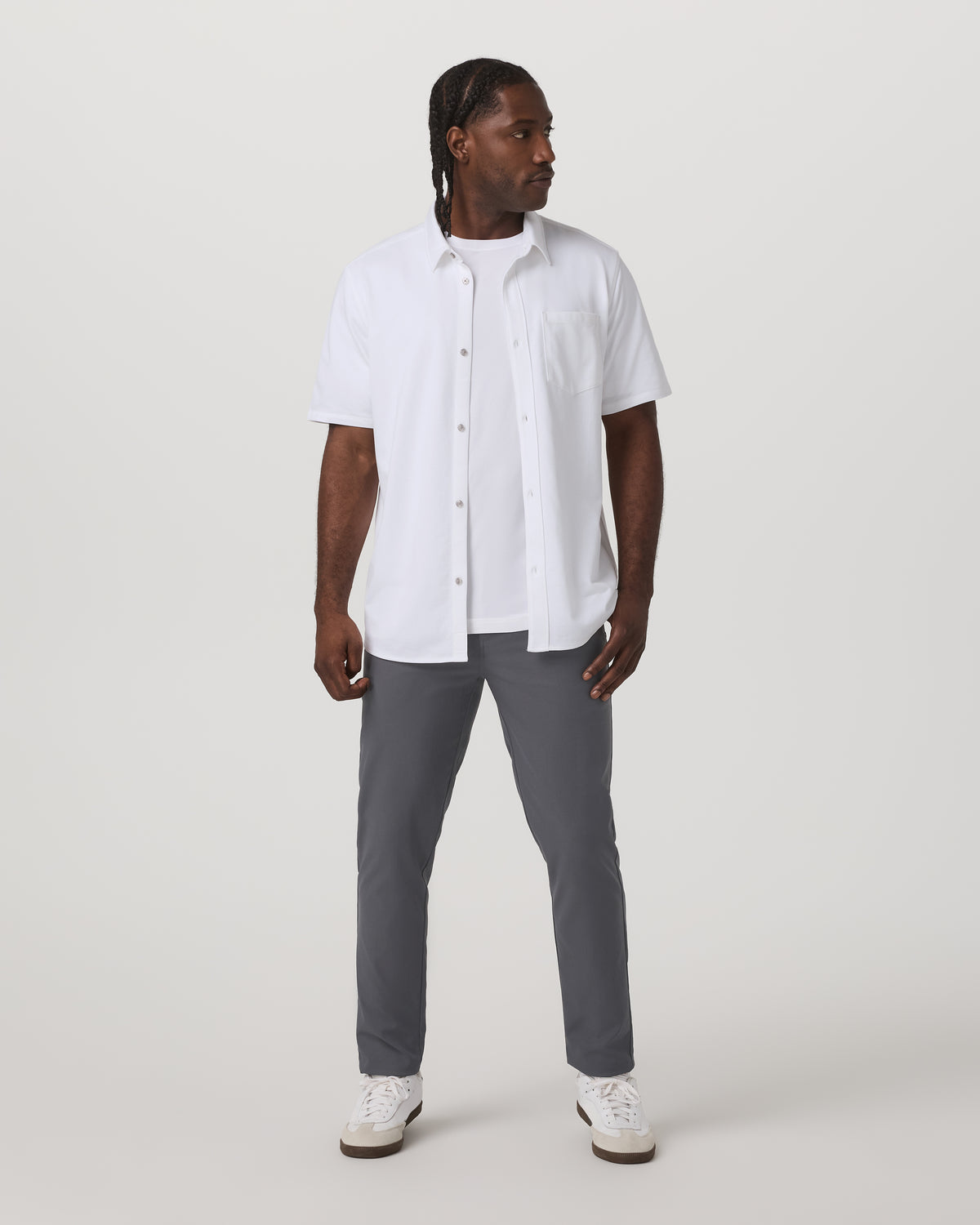 Cascade Tech Chino Pant Charcoal Chinos Clothing - Vuori