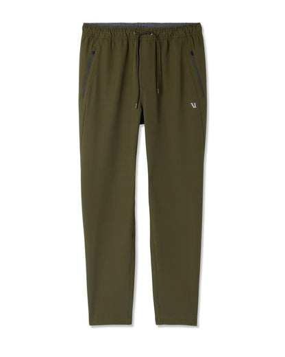 Train Tech HD Pant Classic 29" Men's Olive Pants - Vuori