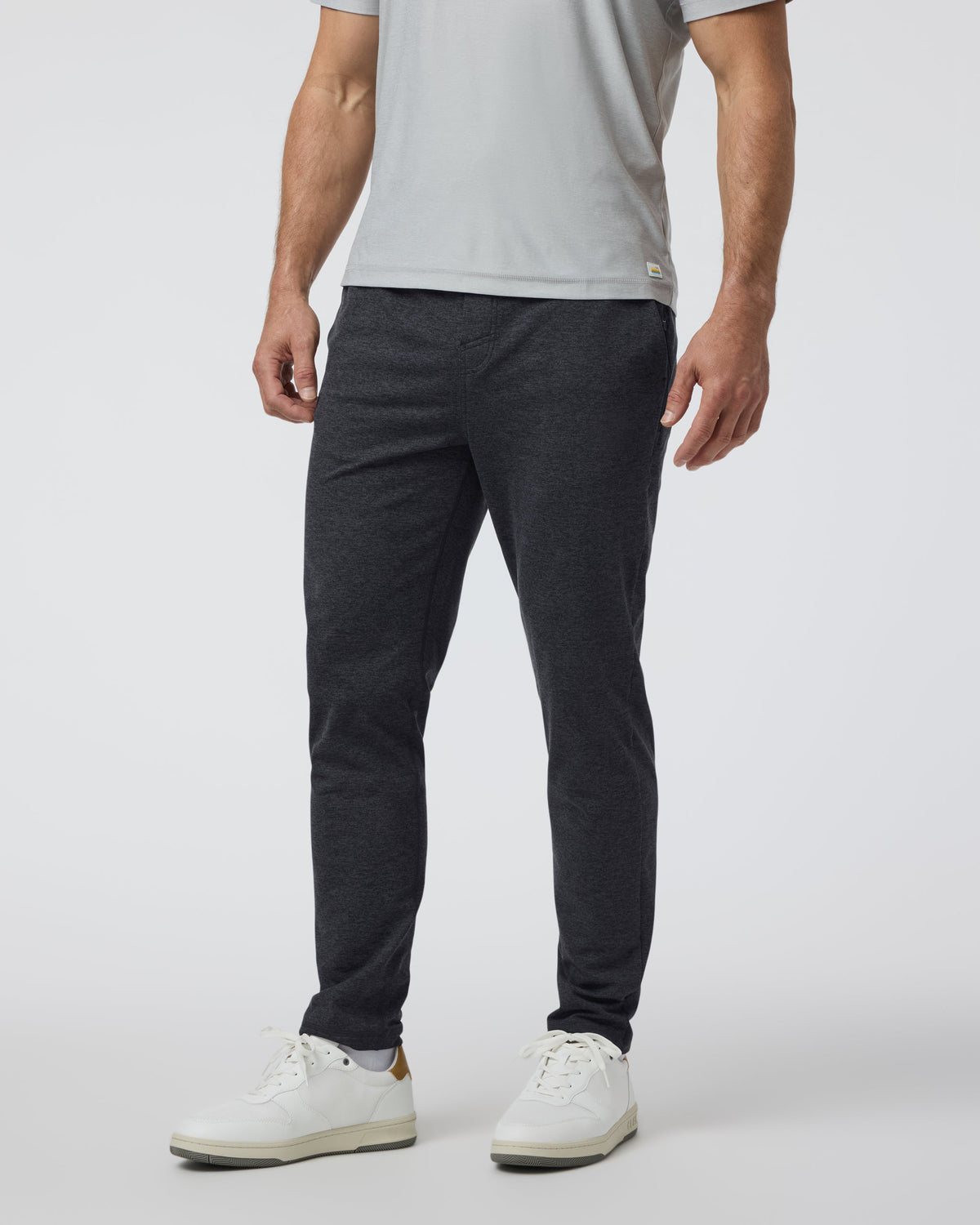 Coronado Pant Men's Charcoal Heather Lounge Pants - Vuori