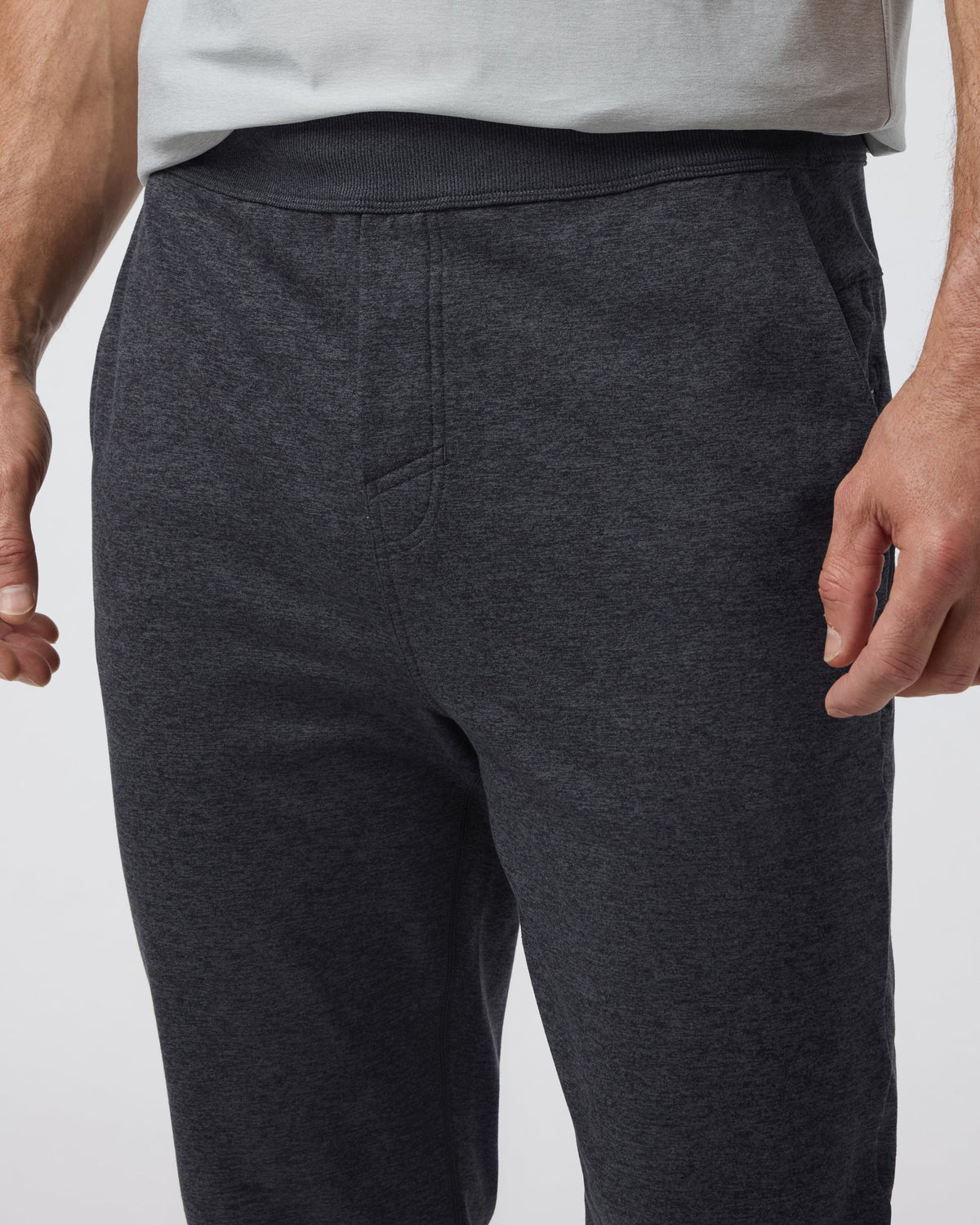 Coronado Pant Men's Charcoal Heather Lounge Pants - Vuori