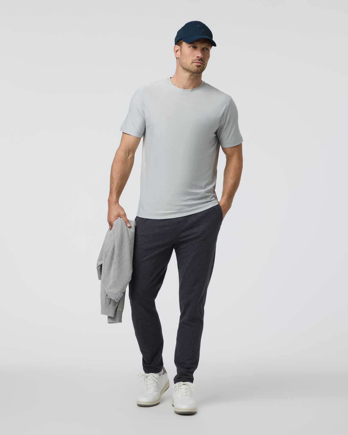 Coronado Pant Men's Charcoal Heather Lounge Pants - Vuori