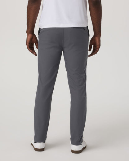 Cascade Tech Chino Pant 32" Men's Charcoal Chinos - Vuori