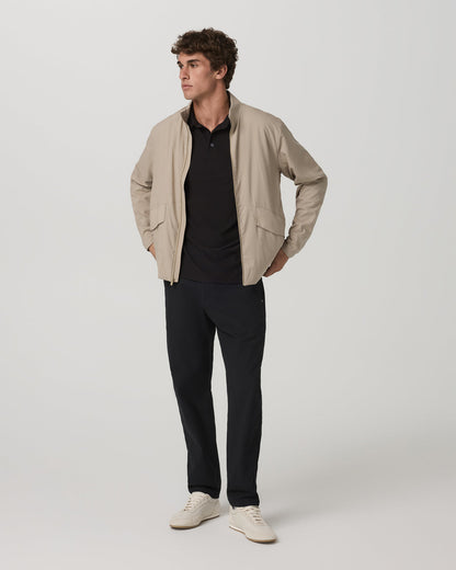 Meta Trouser Classic Fit 34" Men's Black Tailored Pants - Vuori