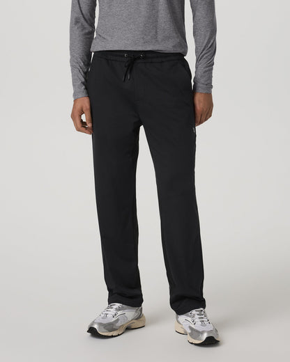 Sunday Performance Track Pant 30" Men's Black Pants - Vuori