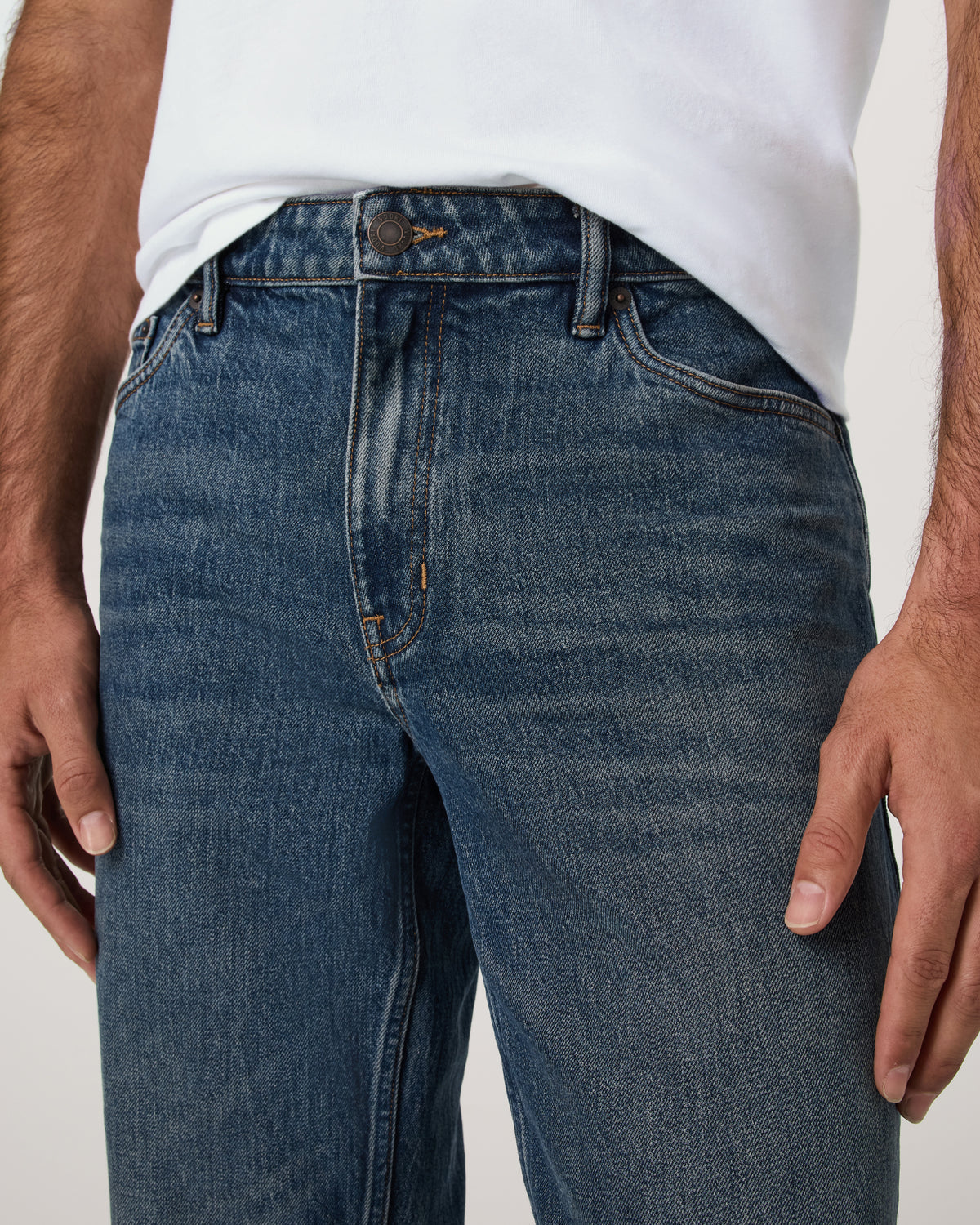 Vuori Vintage Jean Classic Fit 30" Medium Wash Denim - Vuori