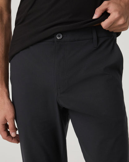 Meta Trouser Classic Fit 32" Men's Black Tailored Pants - Vuori