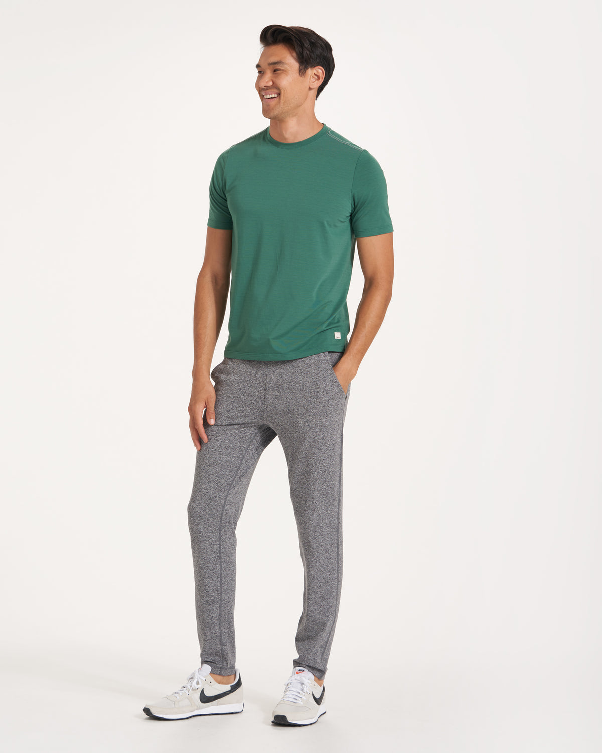 Ponto Performance Pant Men's Grey Sweatpants - Vuori
