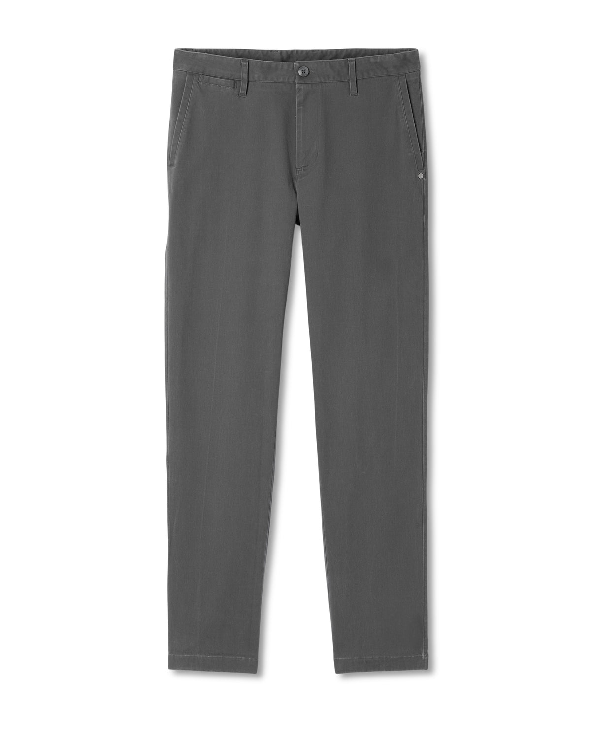 Fletcher Chino Pant Classic 30" Men's Dark Pewter Chino Pants - Vuori