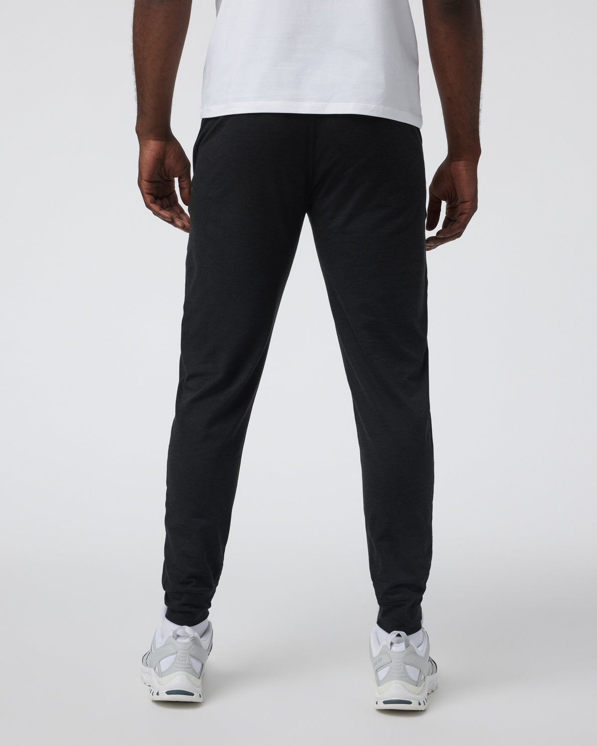 Ponto Performance Jogger Men's Black Training Pants - Vuori