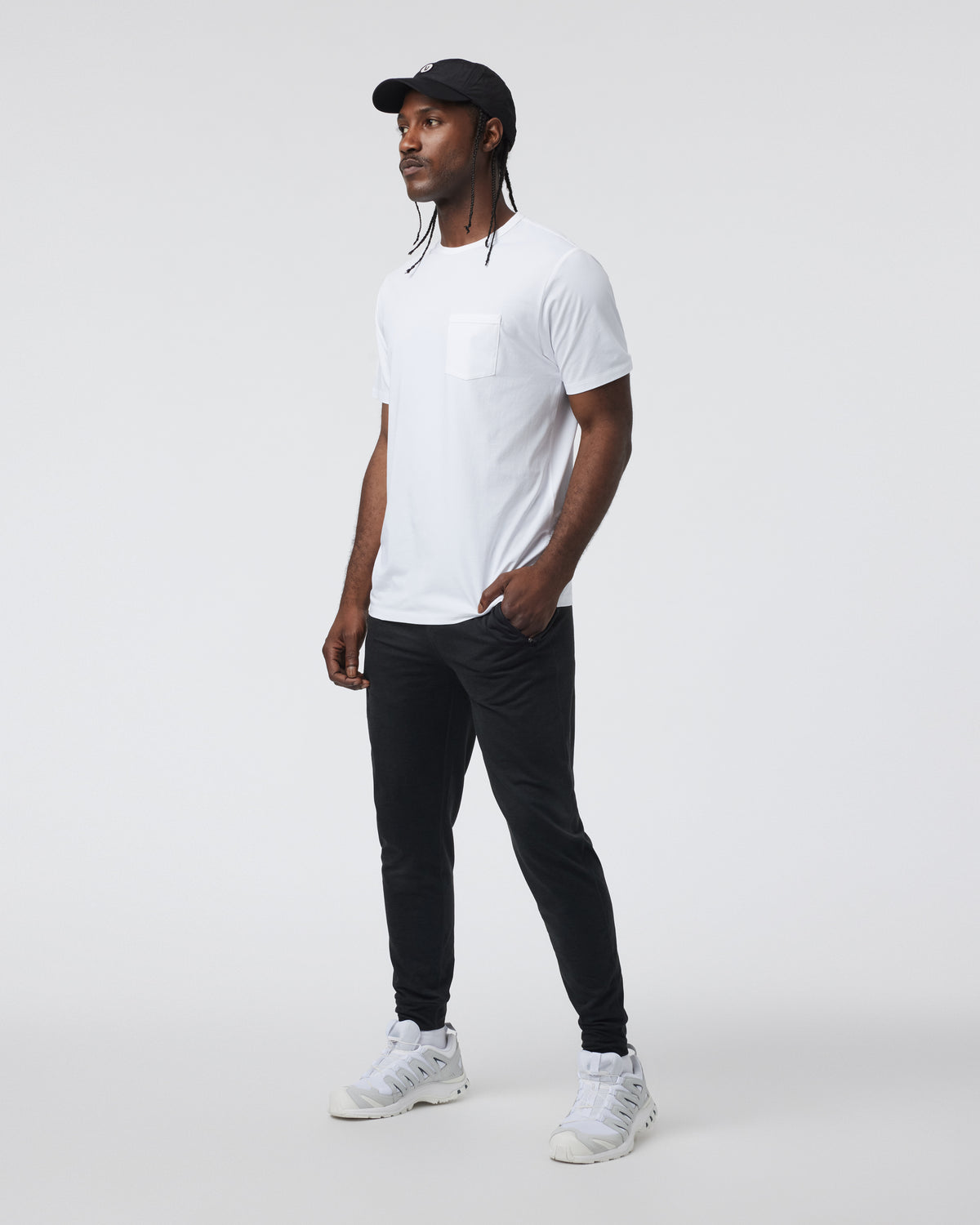 Ponto Performance Jogger Men's Black Training Pants - Vuori