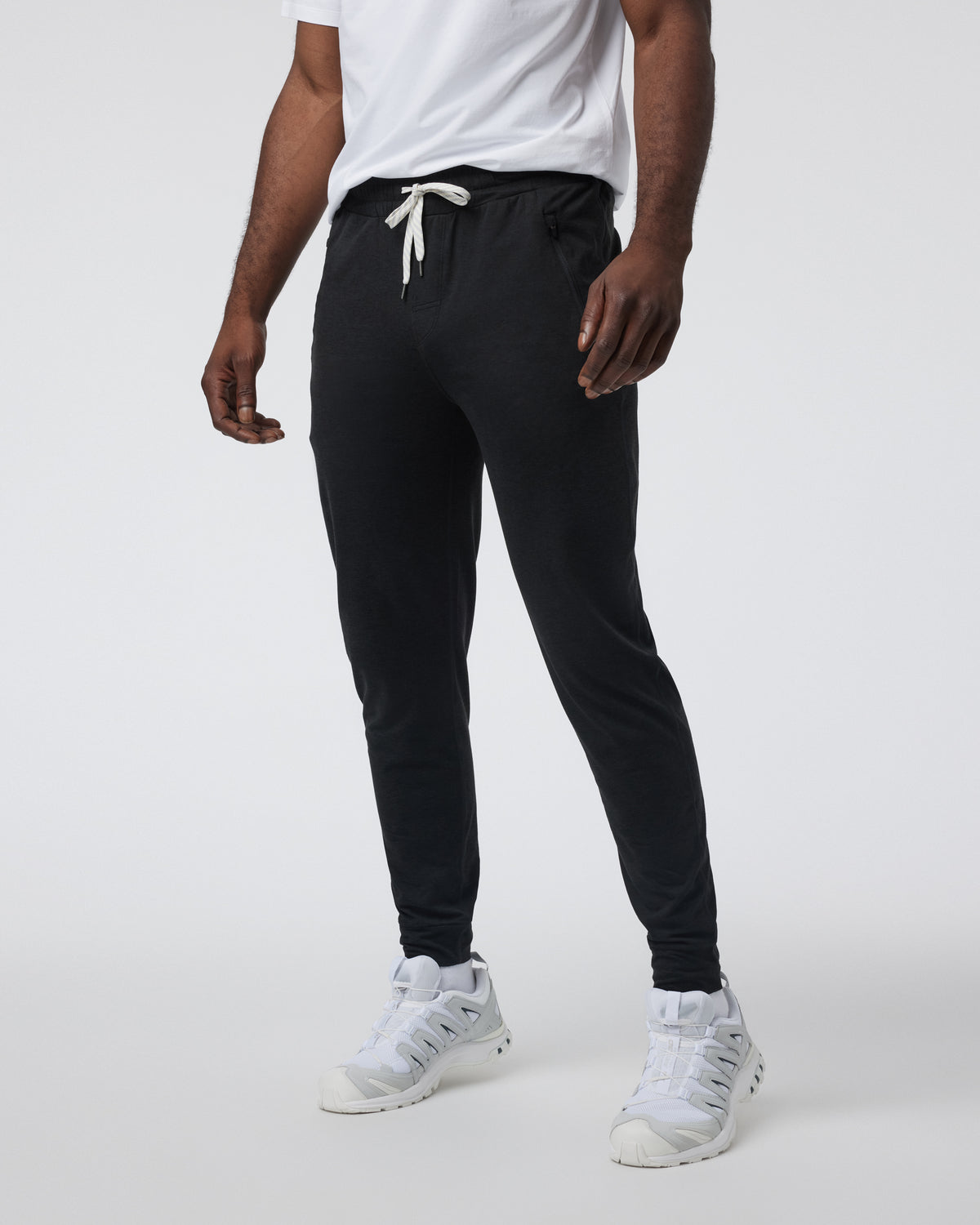 Ponto Performance Jogger Men's Black Training Pants - Vuori