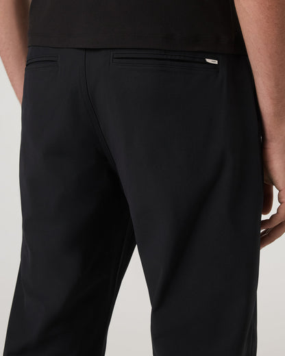 Meta Trouser Classic Fit 30" Men's Black Tailored Pants - Vuori