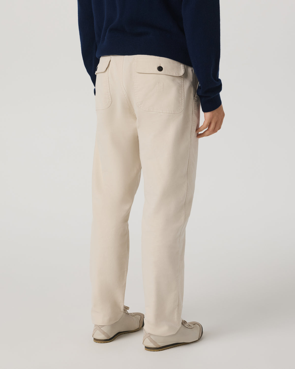 Ridge Pant Classic Fit Men's Bone Casual Utility Pants - Vuori