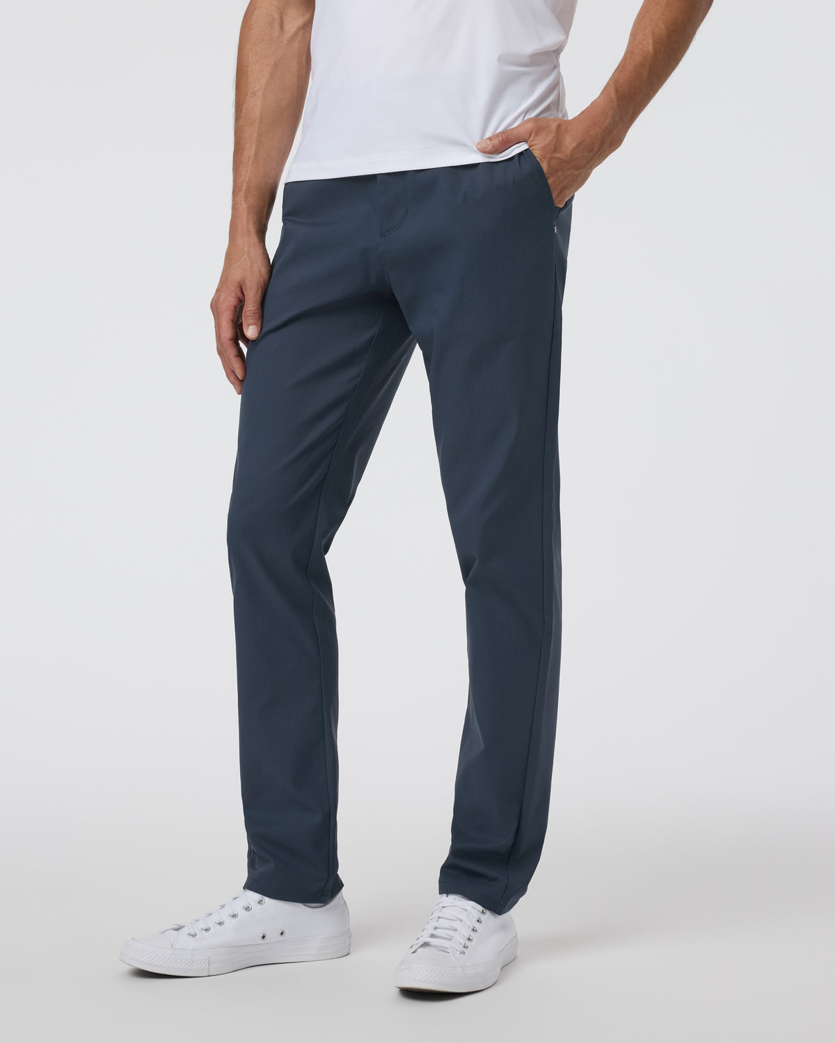 Cascade Tech Chino Pant 32" Men's Ink Chinos - Vuori