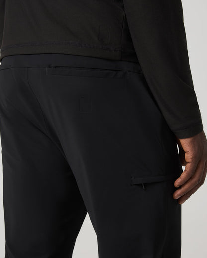 Fleet Trouser Classic Fit 30" Men's Black Chino Pants - Vuori