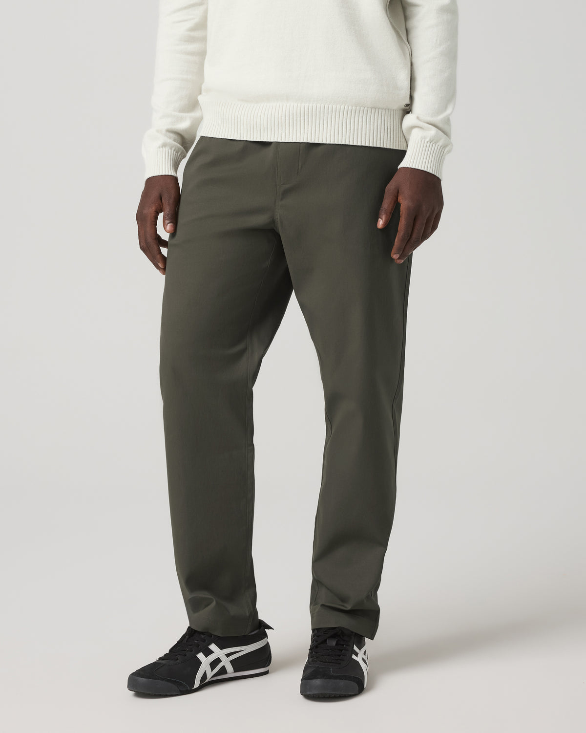 Cascade Elastic Waist Trouser Classic Fit 30" Dark Oregano - Vuori