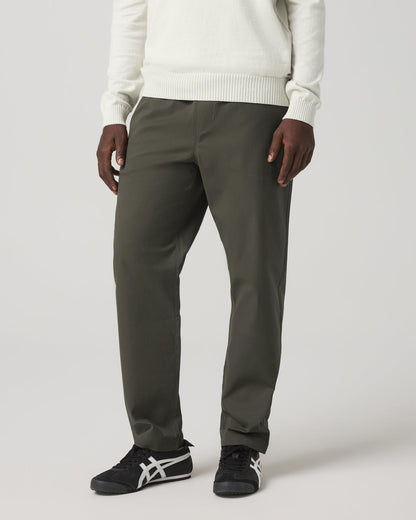 Cascade Elastic Waist Trouser Classic Fit 30" Dark Oregano - Vuori