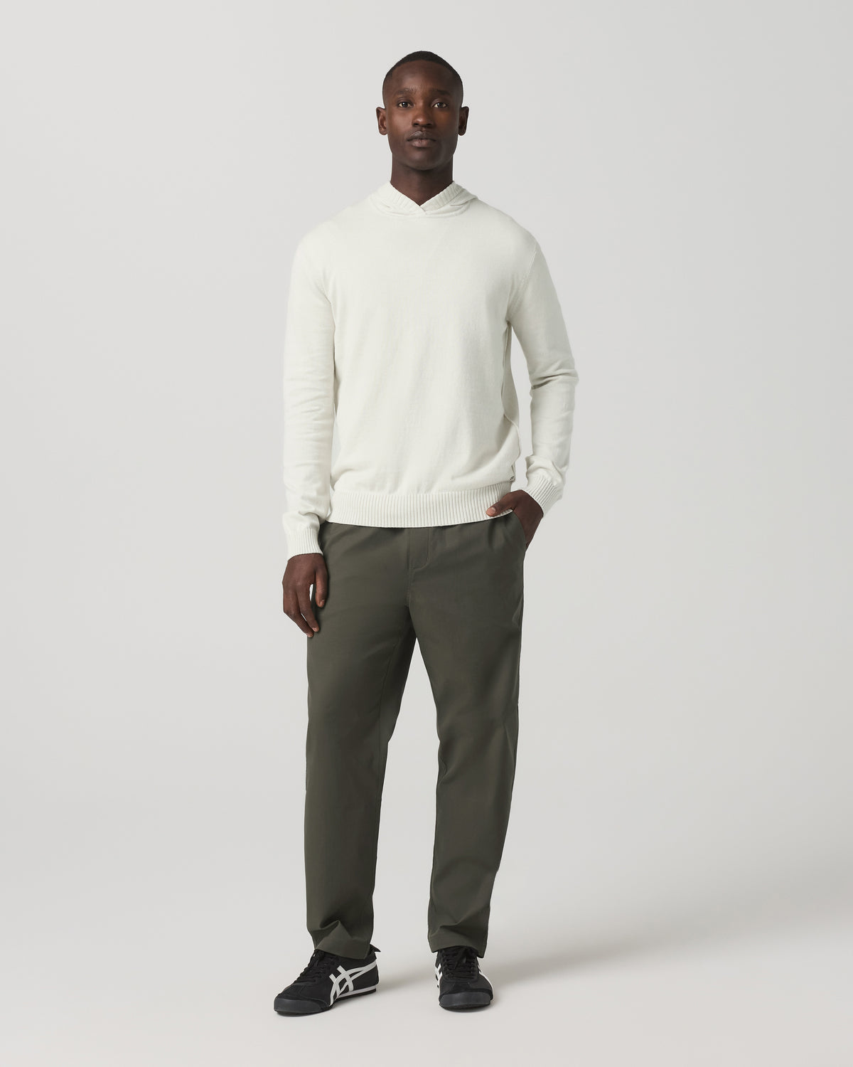 Cascade Elastic Waist Trouser Classic Fit 30" Dark Oregano - Vuori