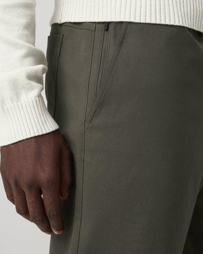 Cascade Elastic Waist Trouser Classic Fit 30" Dark Oregano - Vuori