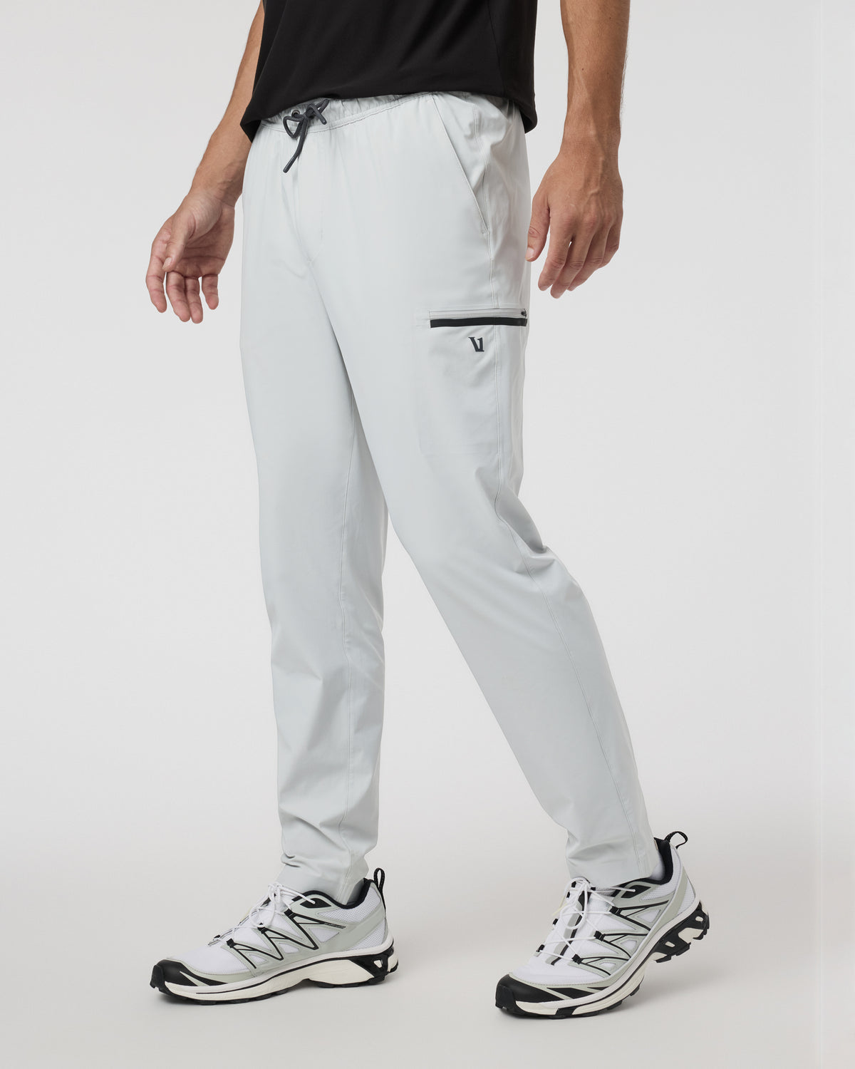 Grafton Pant Unlined Classic Fit 30" Sky Grey - Vuori