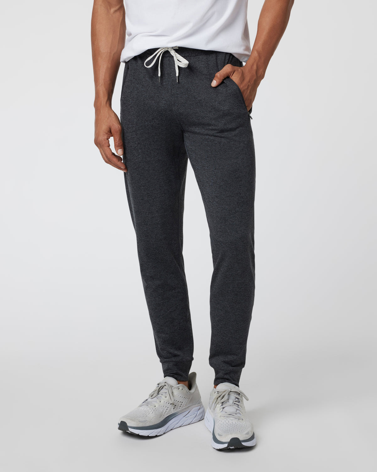 Ponto Performance Jogger Men's Charcoal Joggers - Vuori