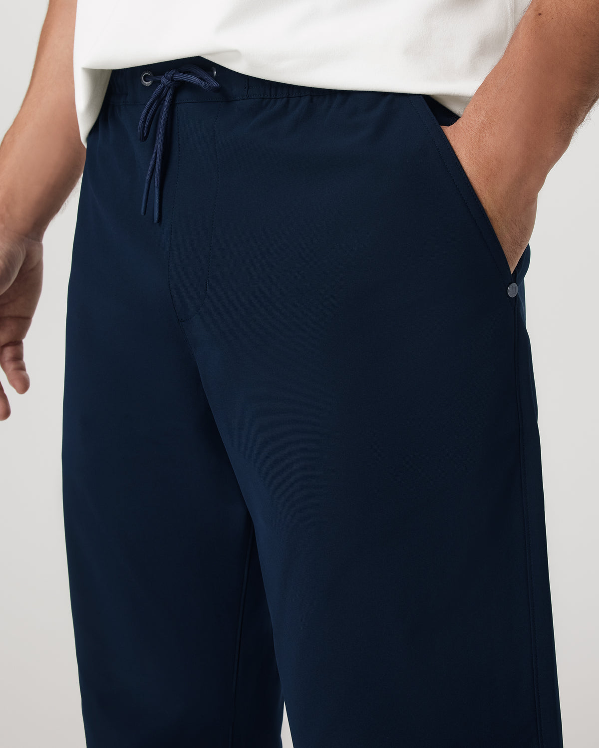 Meta Elastic Waist Pant Classic Fit Men's Ink Pants - Vuori