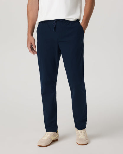 Meta Elastic Waist Pant Classic Fit Men's Ink Pants - Vuori