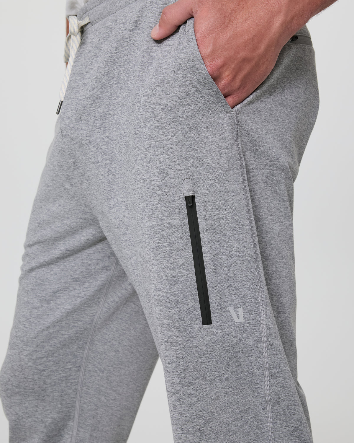 Sunday Performance Jogger Grey Heather - Vuori