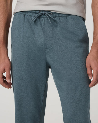 Men's Sunday Performance Track Pant 30" Blue Sea Heather| Vuori - Vuori