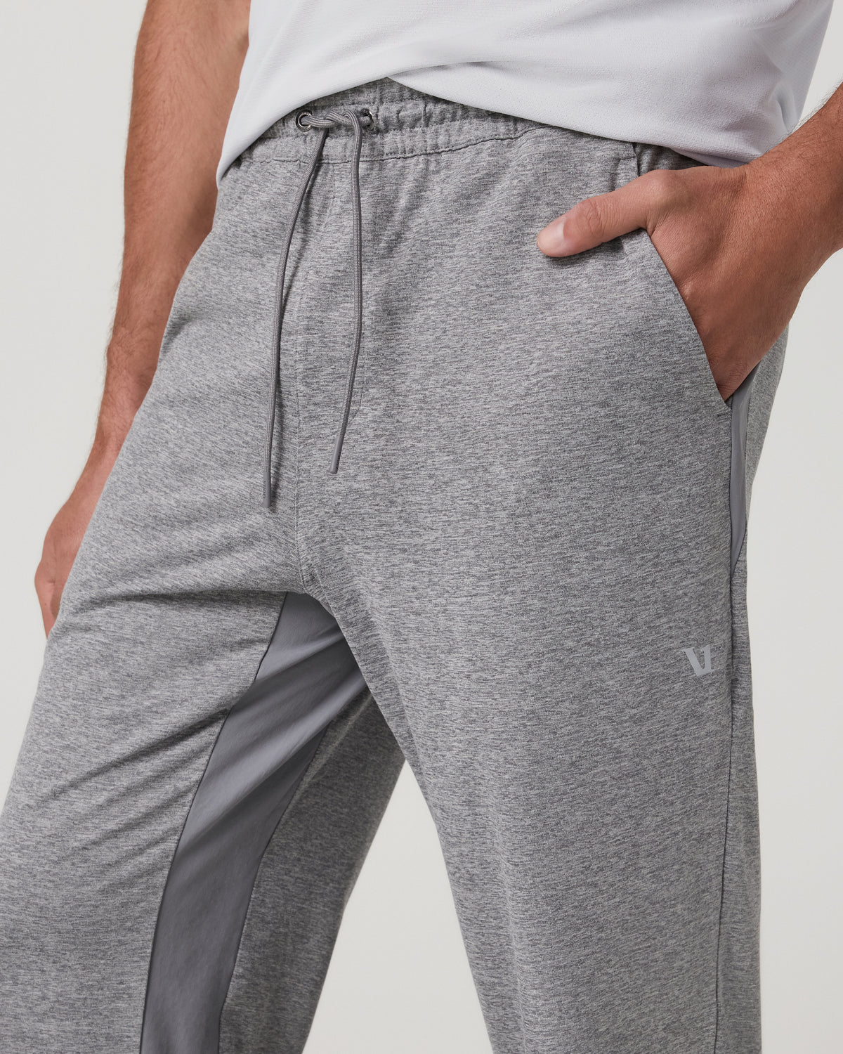 Men's Sunday Performance Track Pant 30" Grey Heather - Vuori