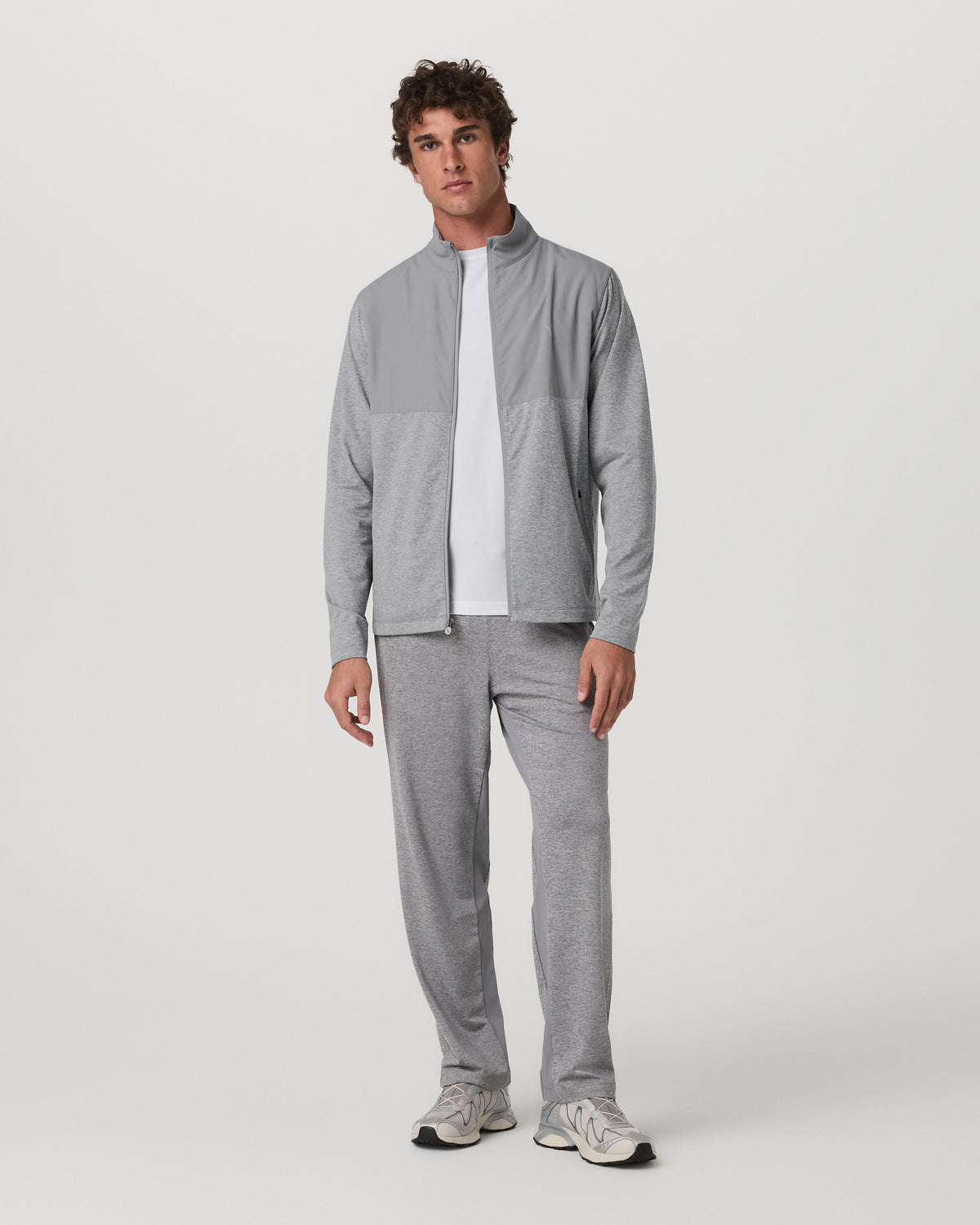 Men's Sunday Performance Track Pant 30" Grey Heather - Vuori