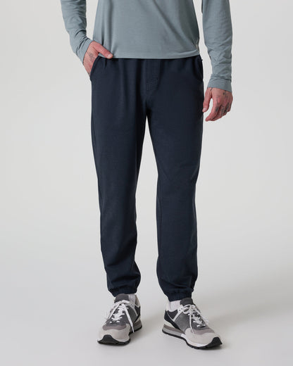 Coronado Performance Sweatpant Classic 28" Midnight Heather - Vuori