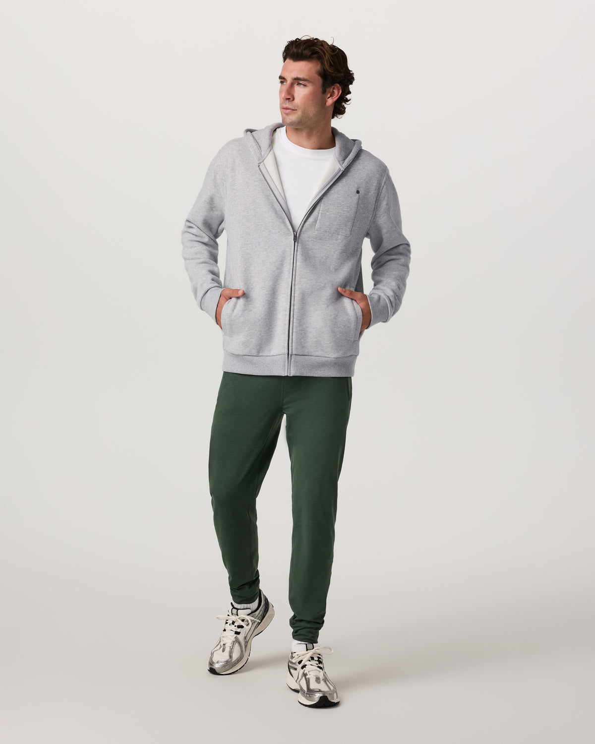 Ponto Performance Jogger Men's Spruce Heather Pant - Vuori