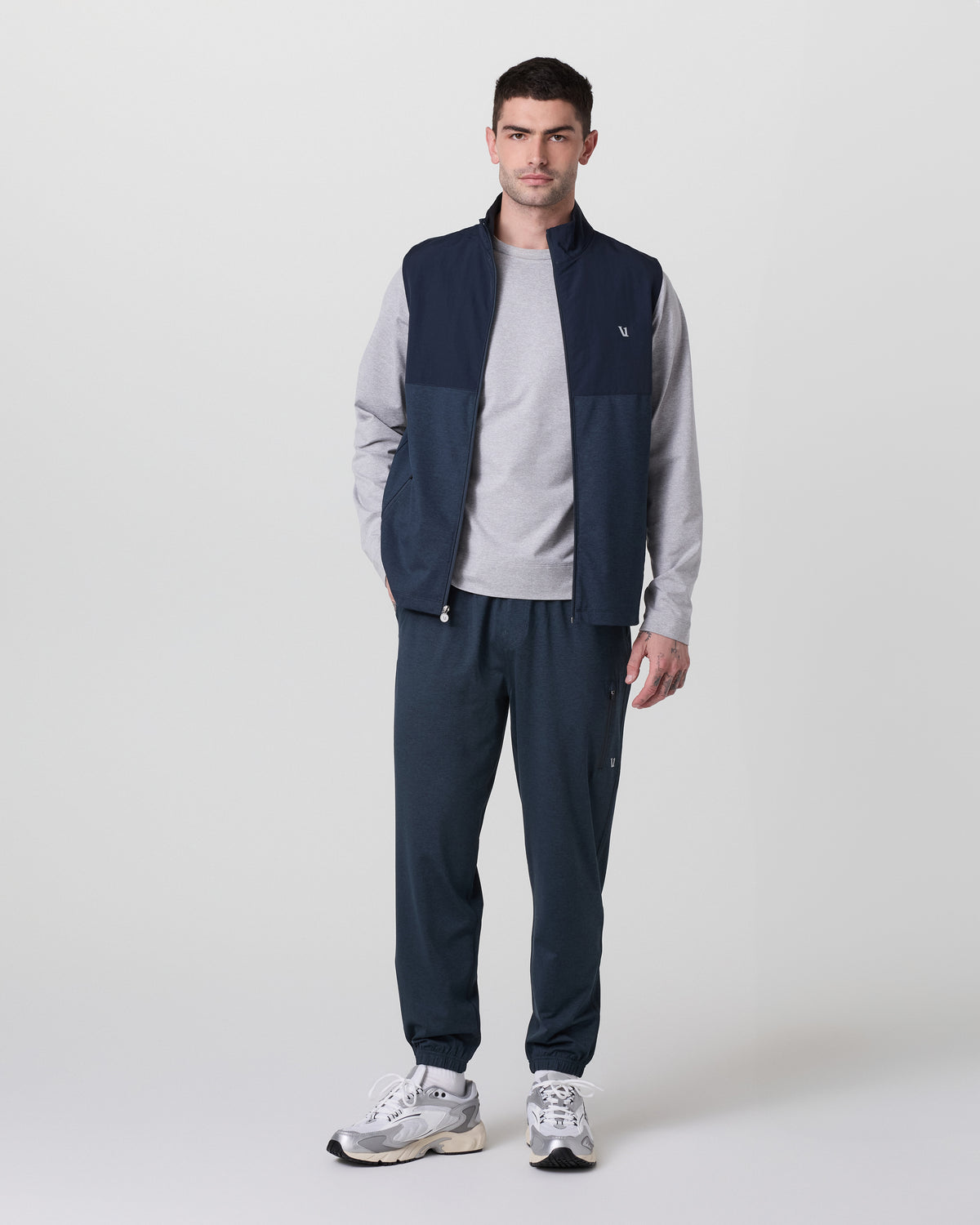 Sunday Performance Sweatpant Classic 28" Ink Heather - Vuori
