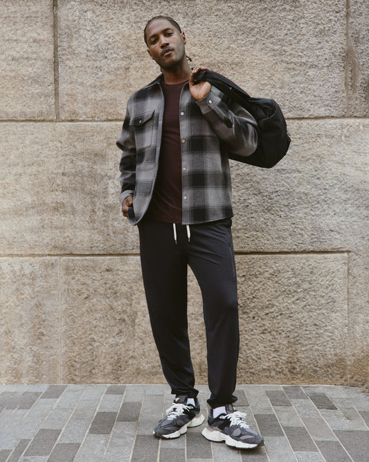 Sunday Performance Sweatpant Classic 28" Black - Vuori