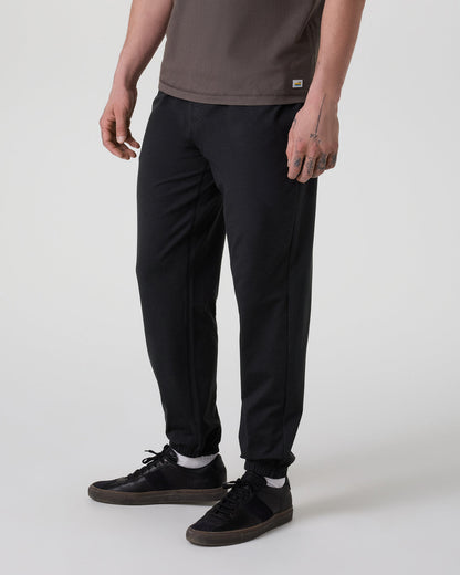 Coronado Performance Sweatpant Classic 28" Black Heather - Vuori