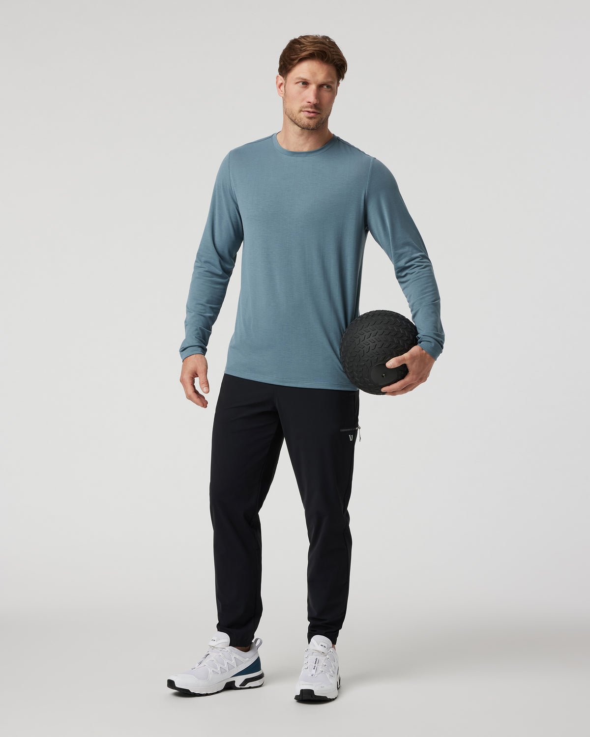 Fleet Sport Jogger Men's Black Lightweight Joggers - Vuori