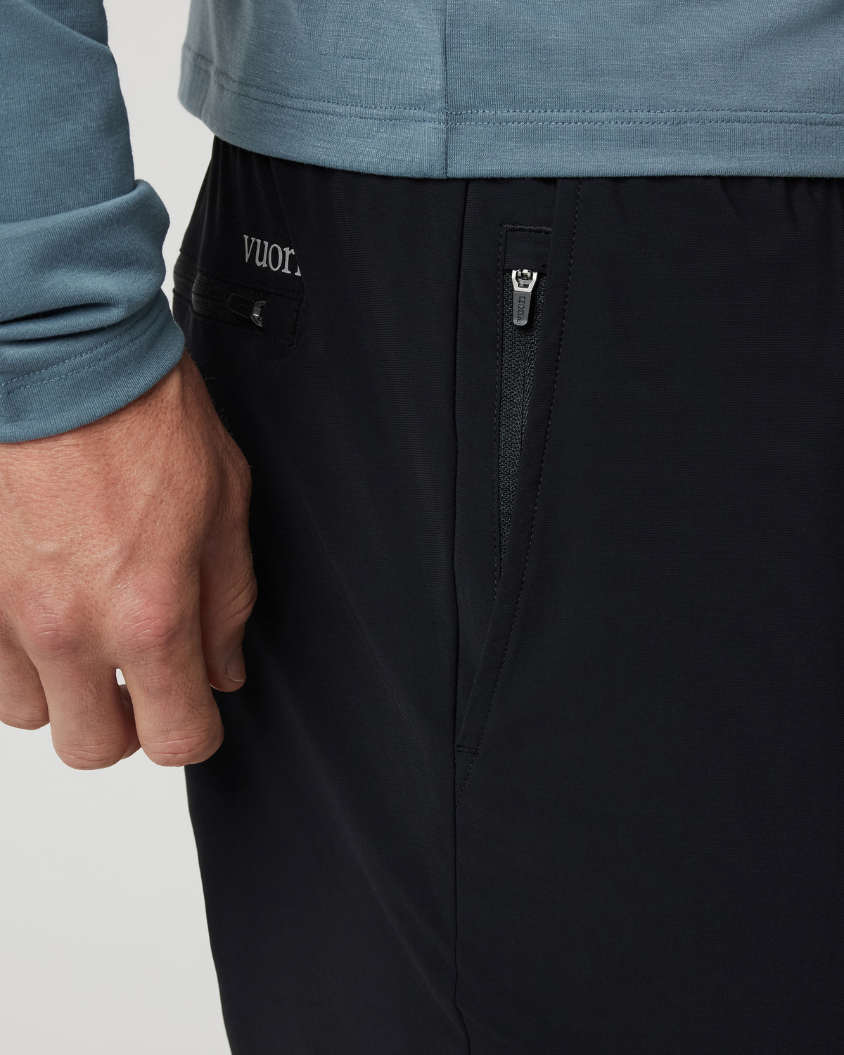 Fleet Sport Jogger Men's Black Lightweight Joggers - Vuori