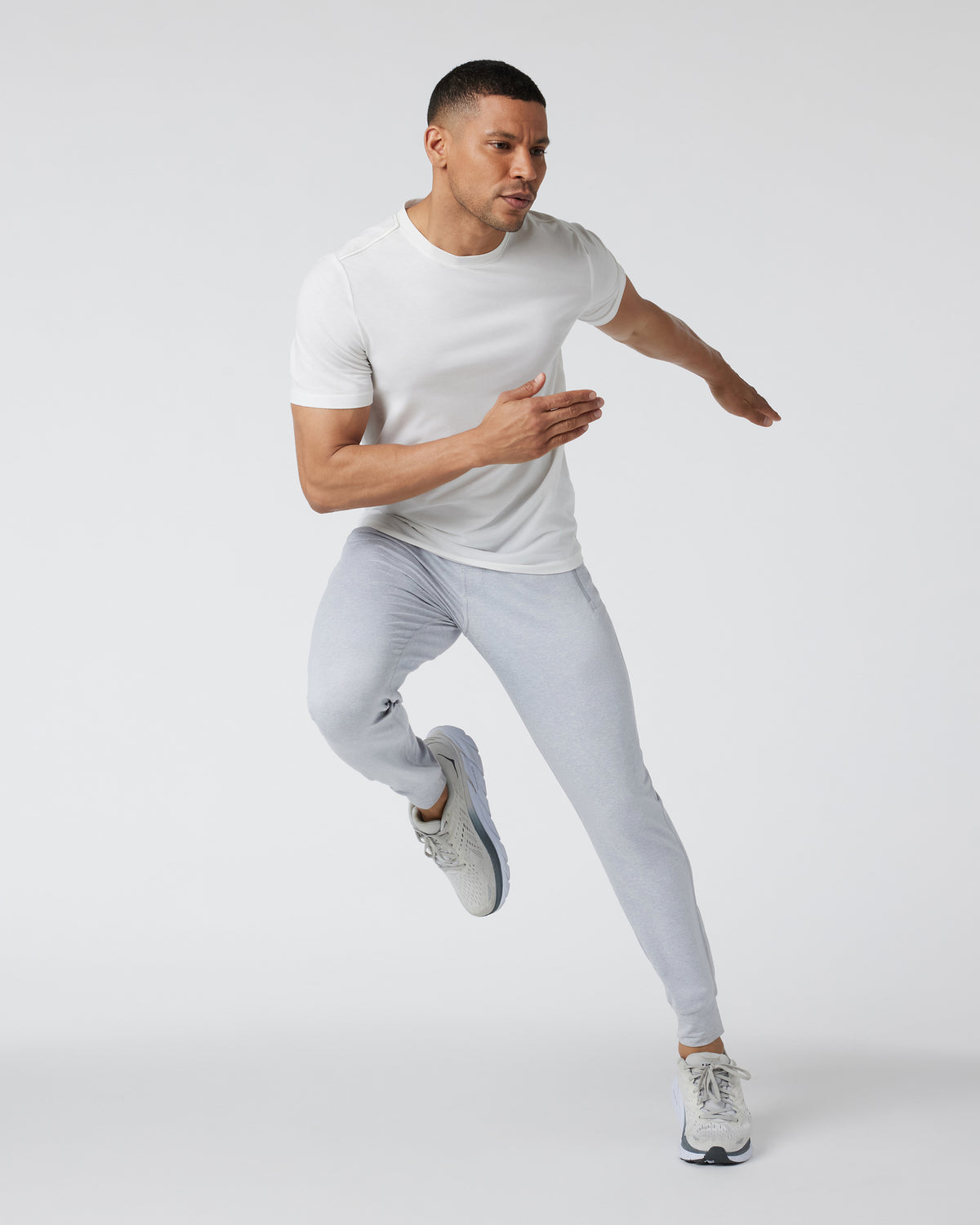 Ponto Performance Jogger Platinum Heather - Vuori