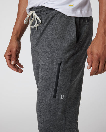 Sunday Performance Jogger 30" Charcoal Heather - Vuori