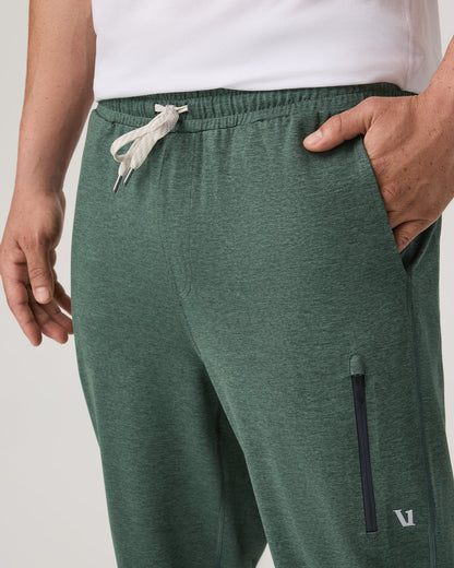 Sunday Performance Sweatpant 28" Men's Agate Green Pant - Vuori