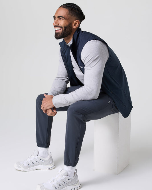 Fleet Sport Jogger Men's Navy Lightweight Joggers - Vuori