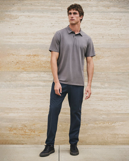 Aim Pant Navy Golf & Travel Pants - Vuori