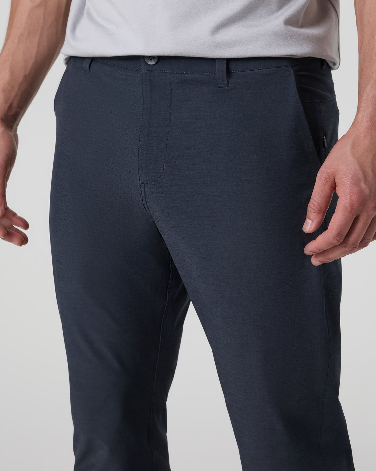 Aim Pant Navy Golf & Travel Pants - Vuori