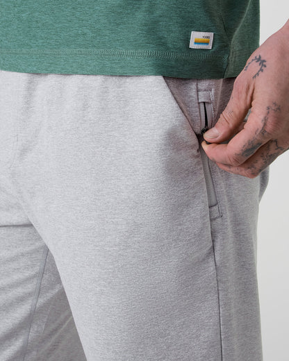 Coronado Performance Sweatpant Classic 28" Light Heather Grey - Vuori