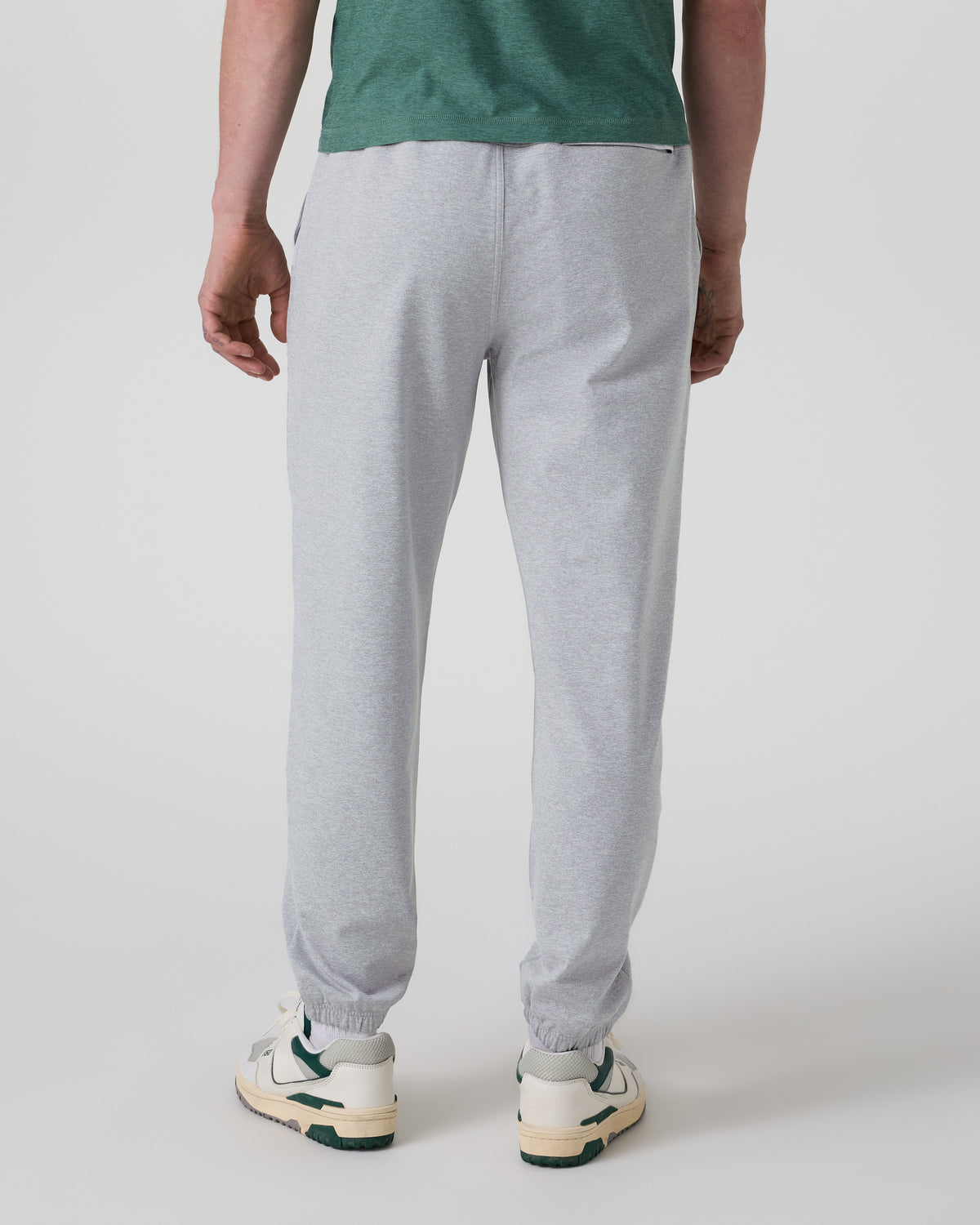 Coronado Performance Sweatpant Classic 28" Light Heather Grey - Vuori