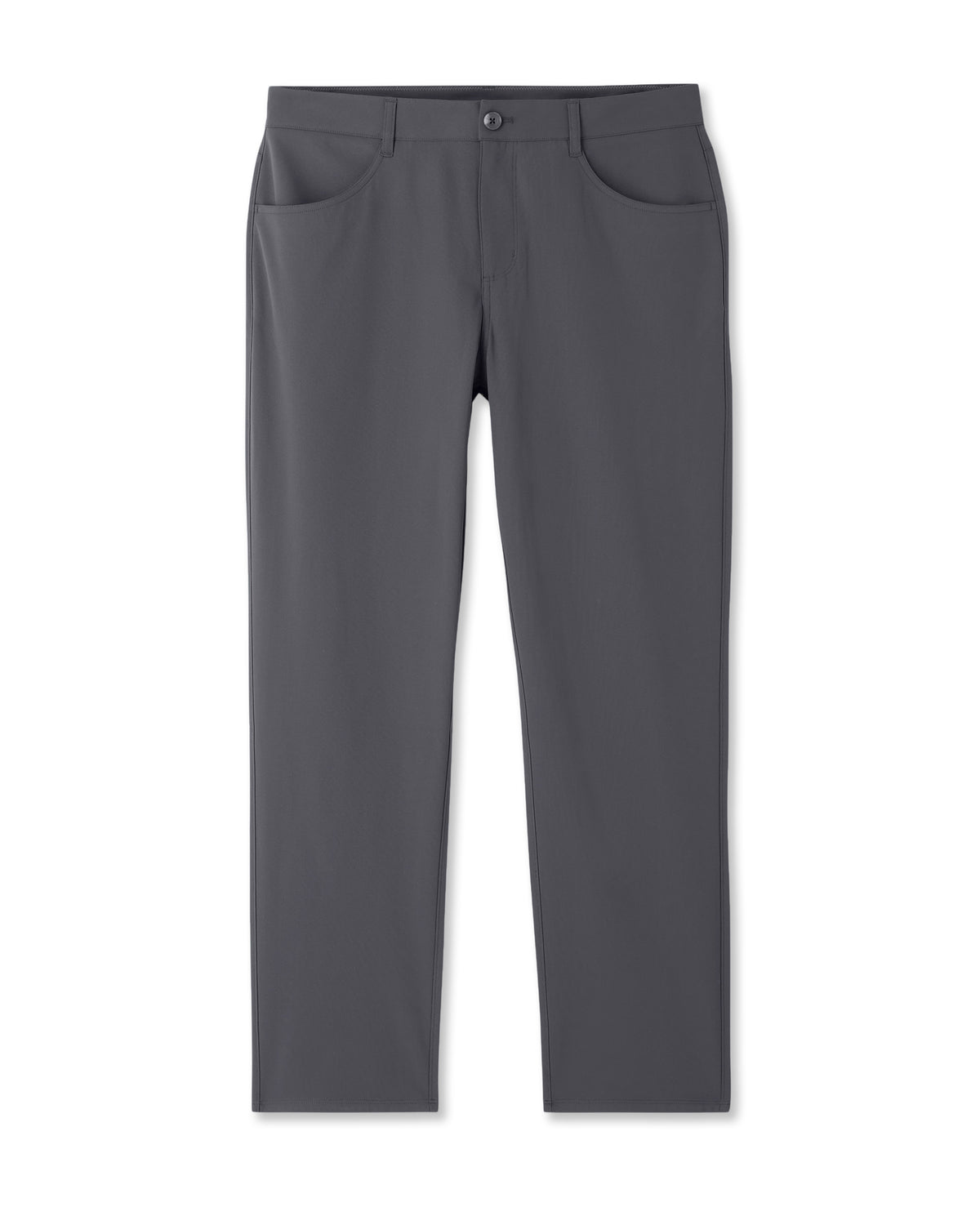 Meta Pant Classic Fit 34" Men's Charcoal 5-Pocket Pants - Vuori